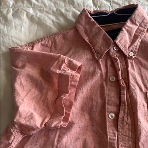 Kids short sleeve button down